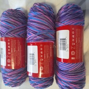 Multicolor Yarn Skeins